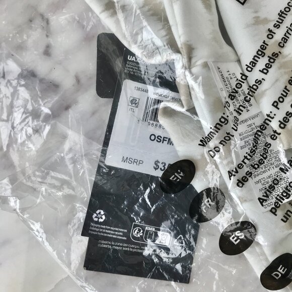 Under Armour UA Light Stretch Women's Visor Cap White Quartz / Timberwolf Taupe - Picture 6 of 7